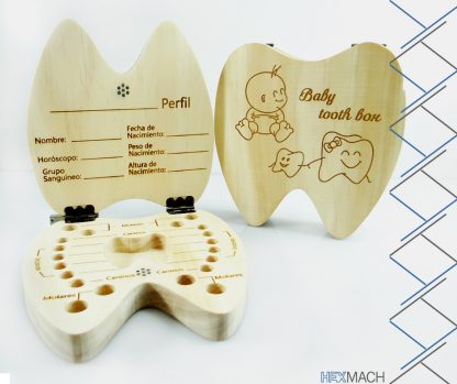 Caja para dientes bebe